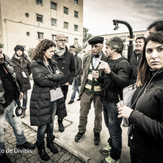 7MINUTI Regia Michele Placido, prima giornata Set1 e Set2 , Latina 1 dicembre 2015 - Nella foto:  il Regista Michele Placido - EdeDPhotos/Enrico de Divitiis/www.enricodedivitiis.it