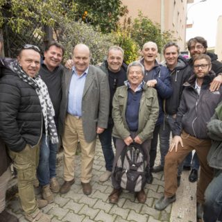 Claudio Amendola sopralluoghi con Rino Piccolo Latina Film commission, Latina 3 febbraio 2016 - EdeDPhotos/Enrico de Divitiis/www.enricodedivitiis.it